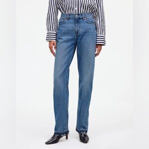 Madewell The Rail Straight Jean - size 27